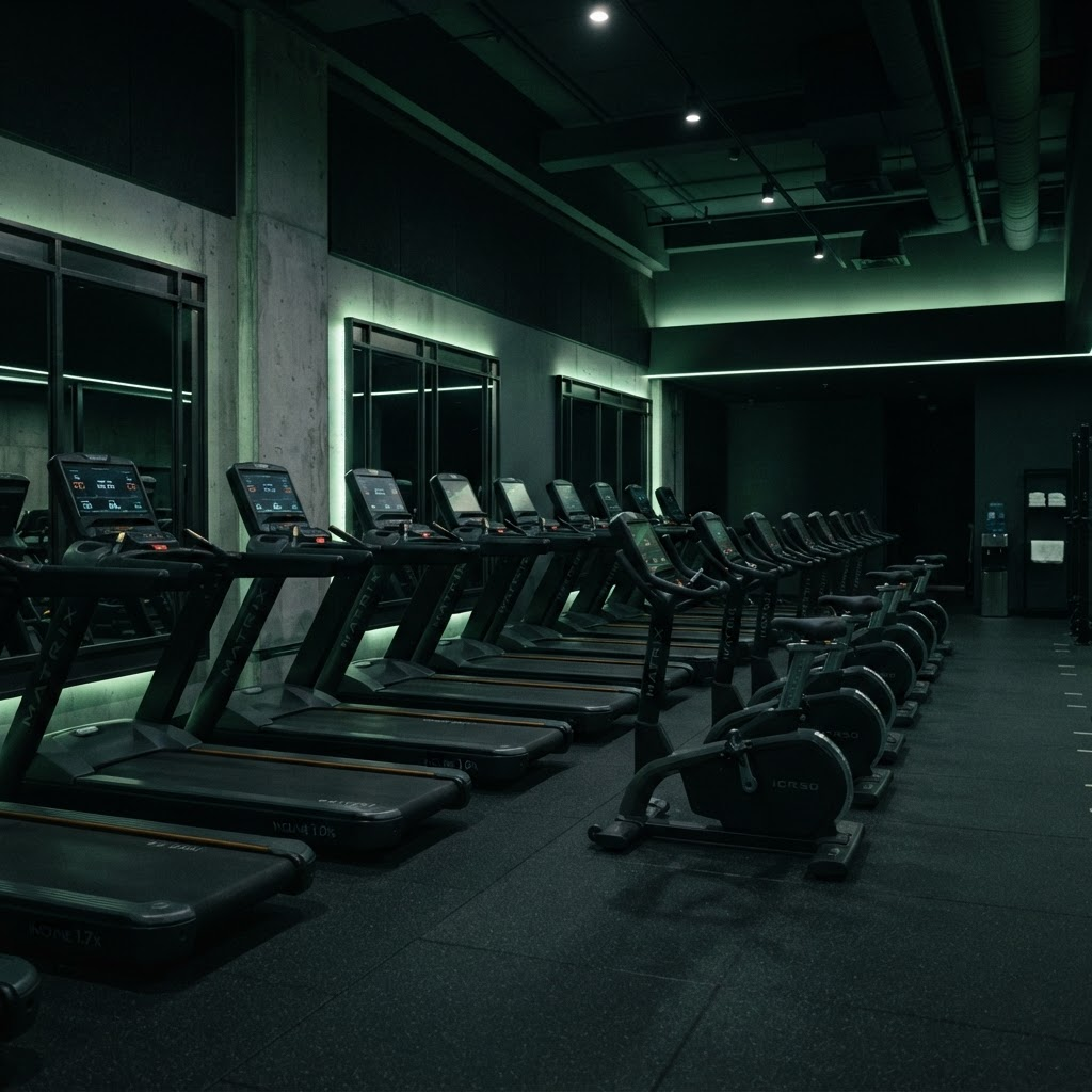Zona Cardio la Central Fitness Călărași