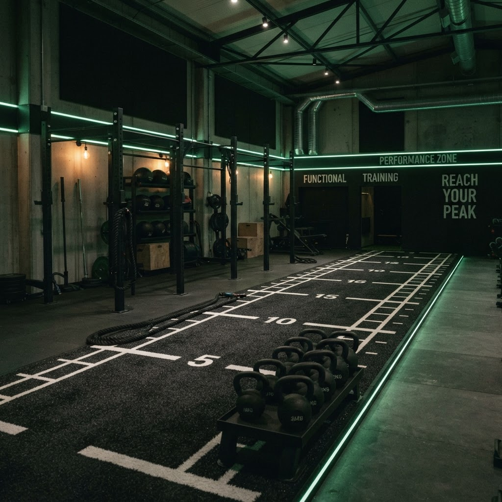 Zona Functional Training la Central Fitness Călărași