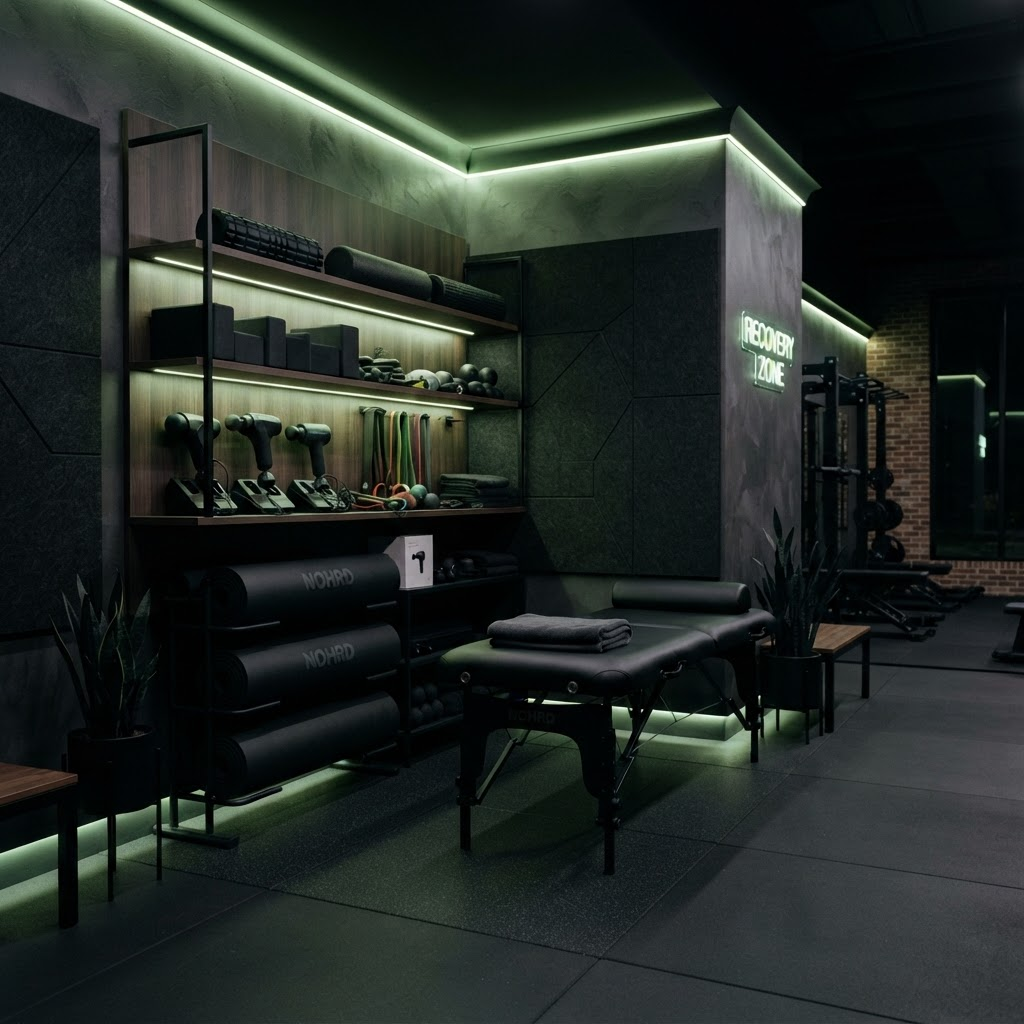 Zona Recovery Corner la Central Fitness Călărași